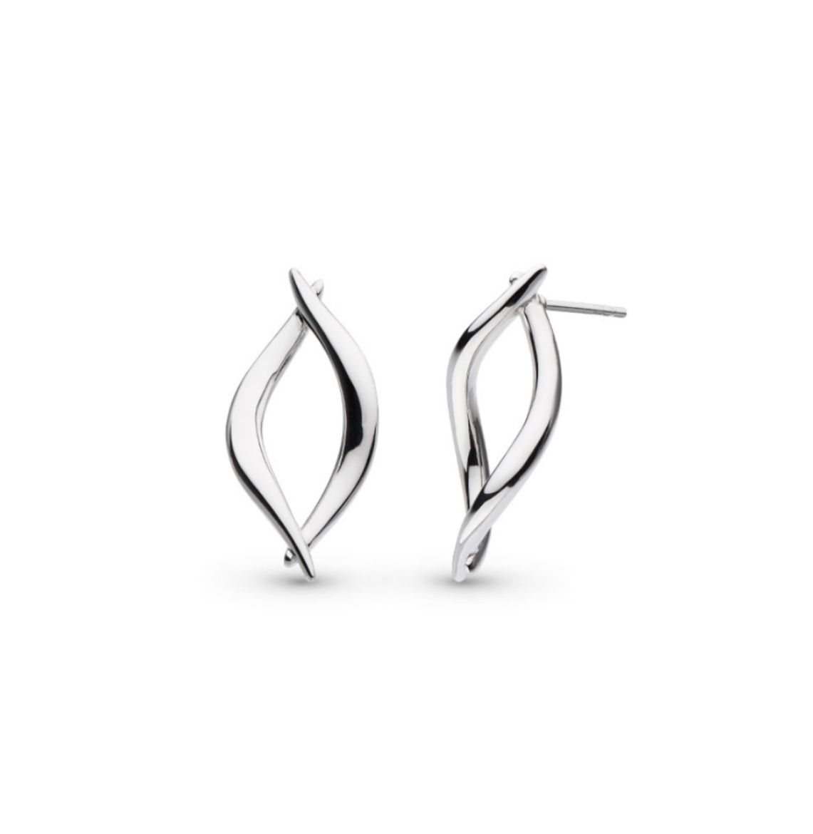 Picture of Entwine Twine Twist Link Stud Earrings