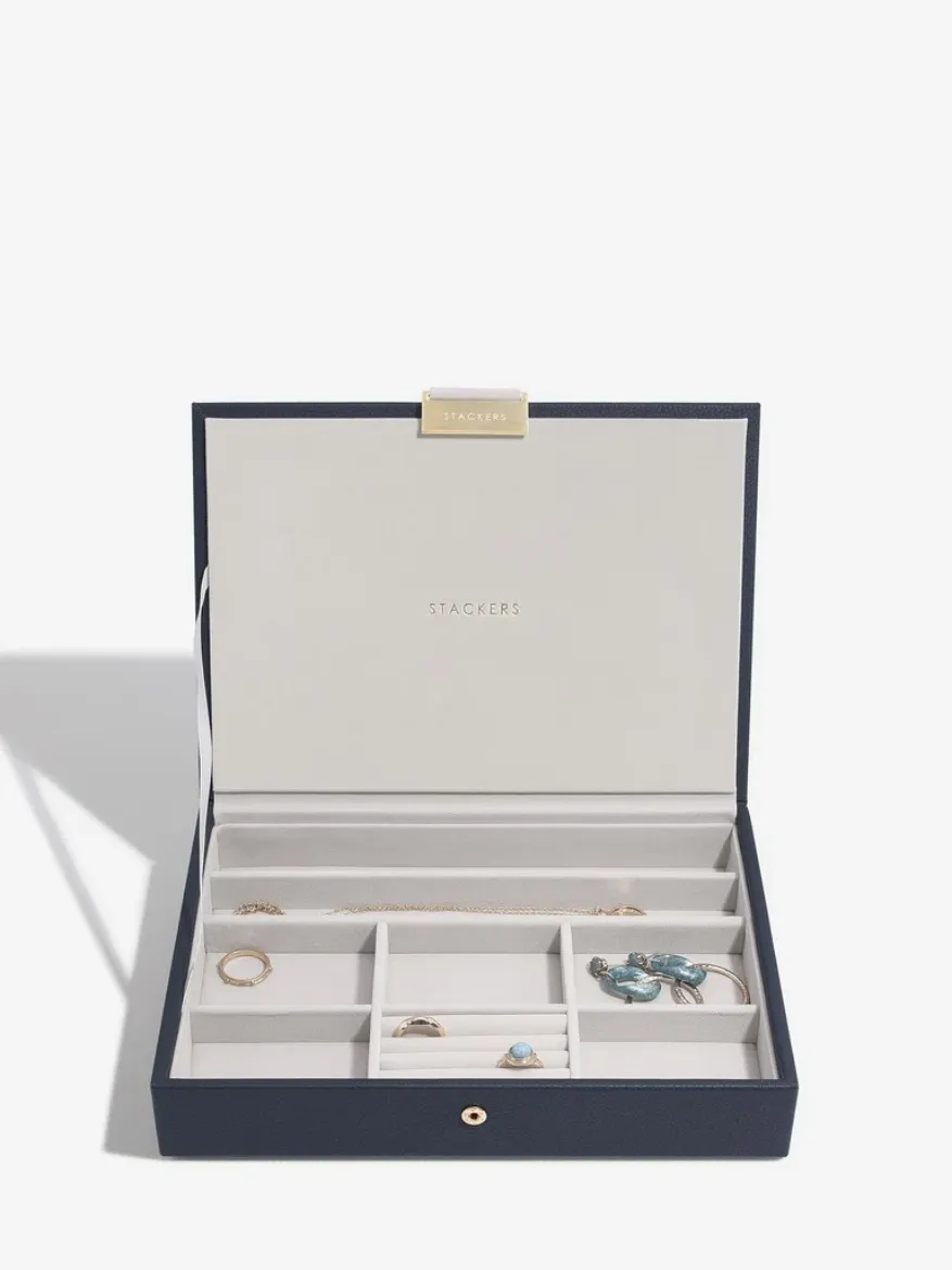 Picture of Navy Classic Jewellery Box Lid