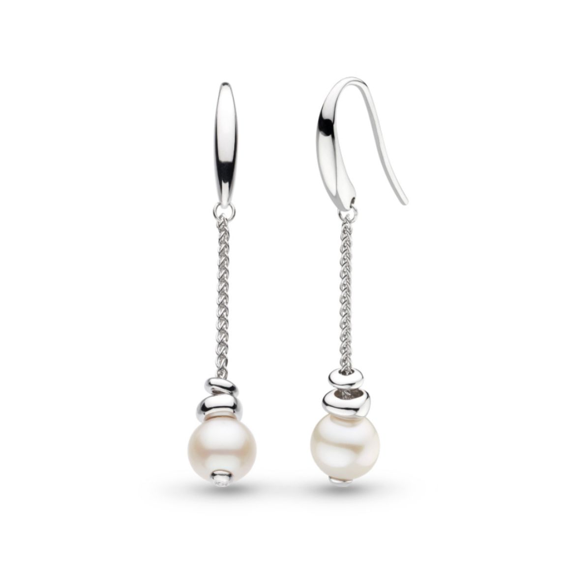 Picture of Coast Tumble Pearl Chain Drop Earrings
