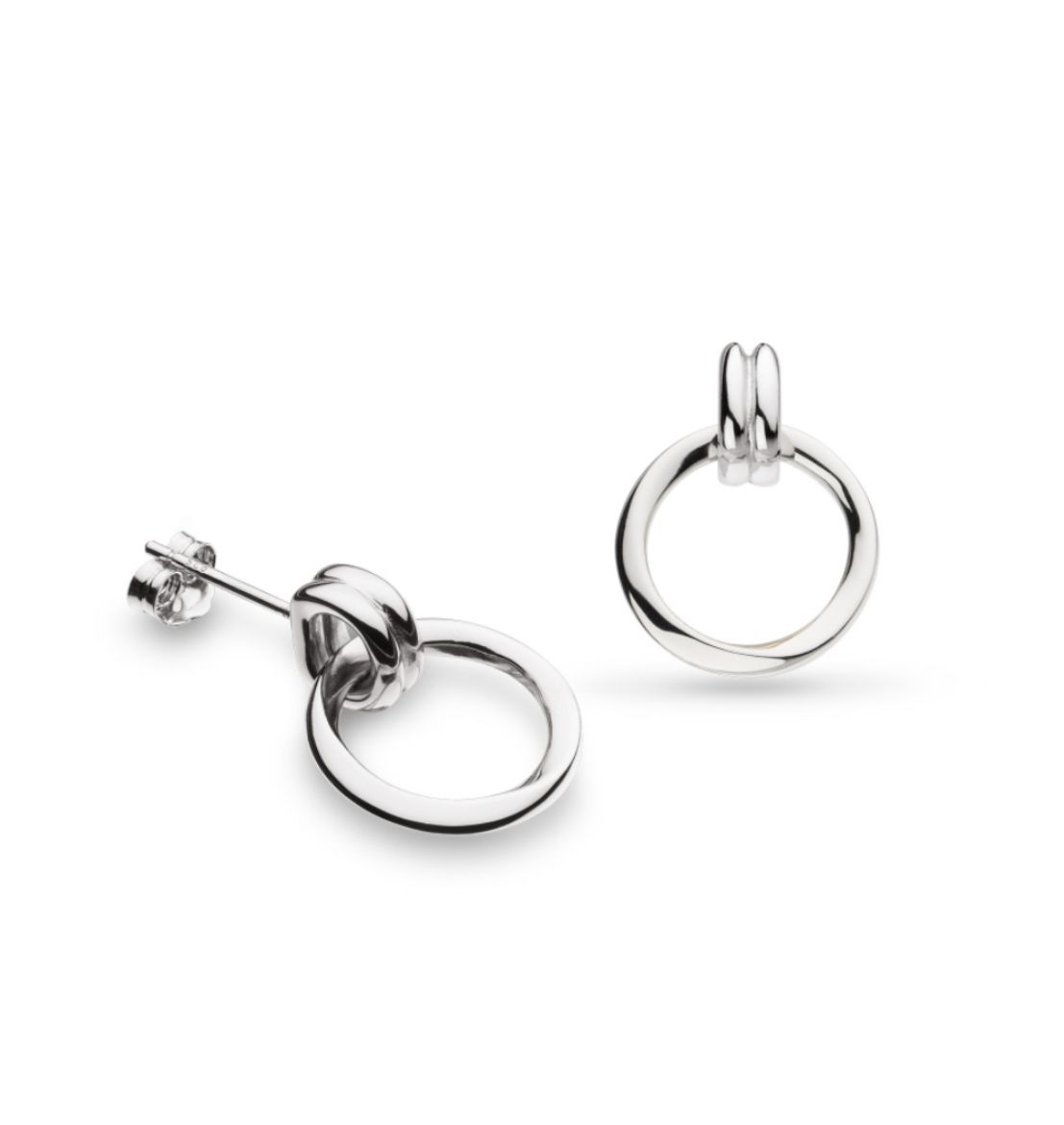 Picture of Bevel Unity Drop Stud Earrings