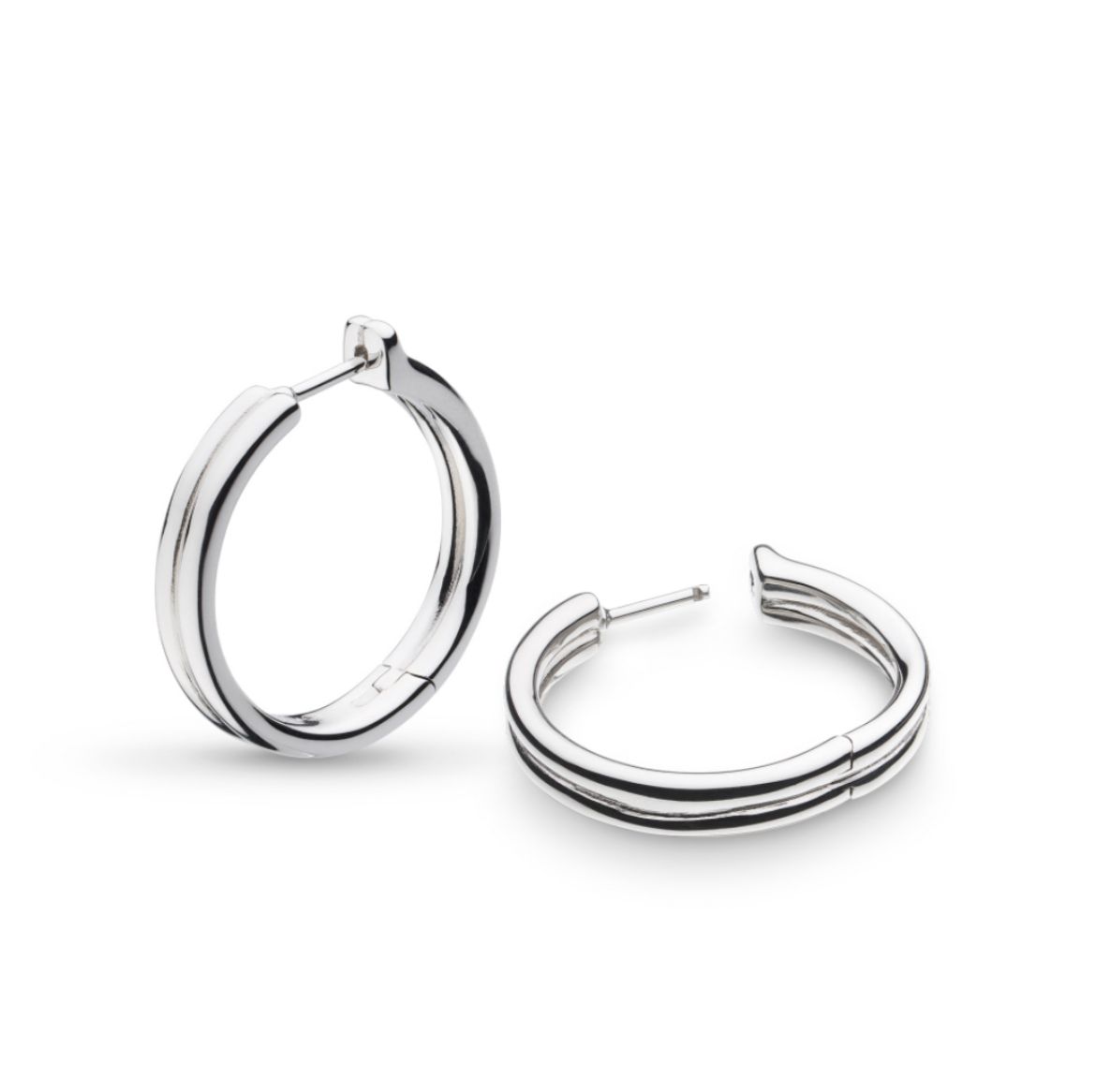 Picture of Bevel Unity Maxi Hoop Earrings