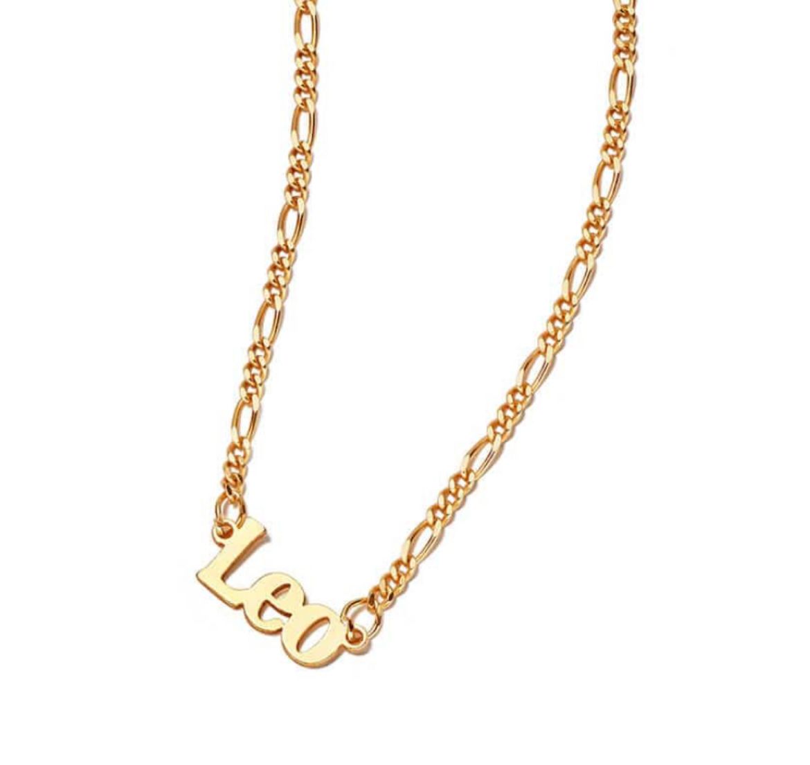 Picture of Zodiac Leo Necklace in 18ct Gold Plate