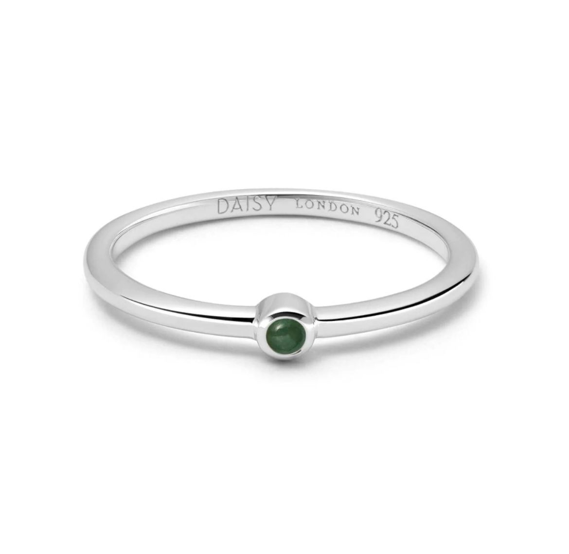 Picture of Healing Stone Ring Sterling Silver - Green Aventurine