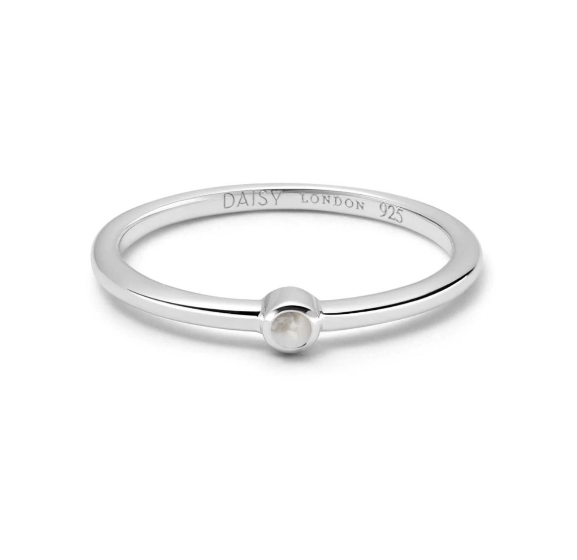Picture of Healing Stone Ring Sterling Silver - Howlite