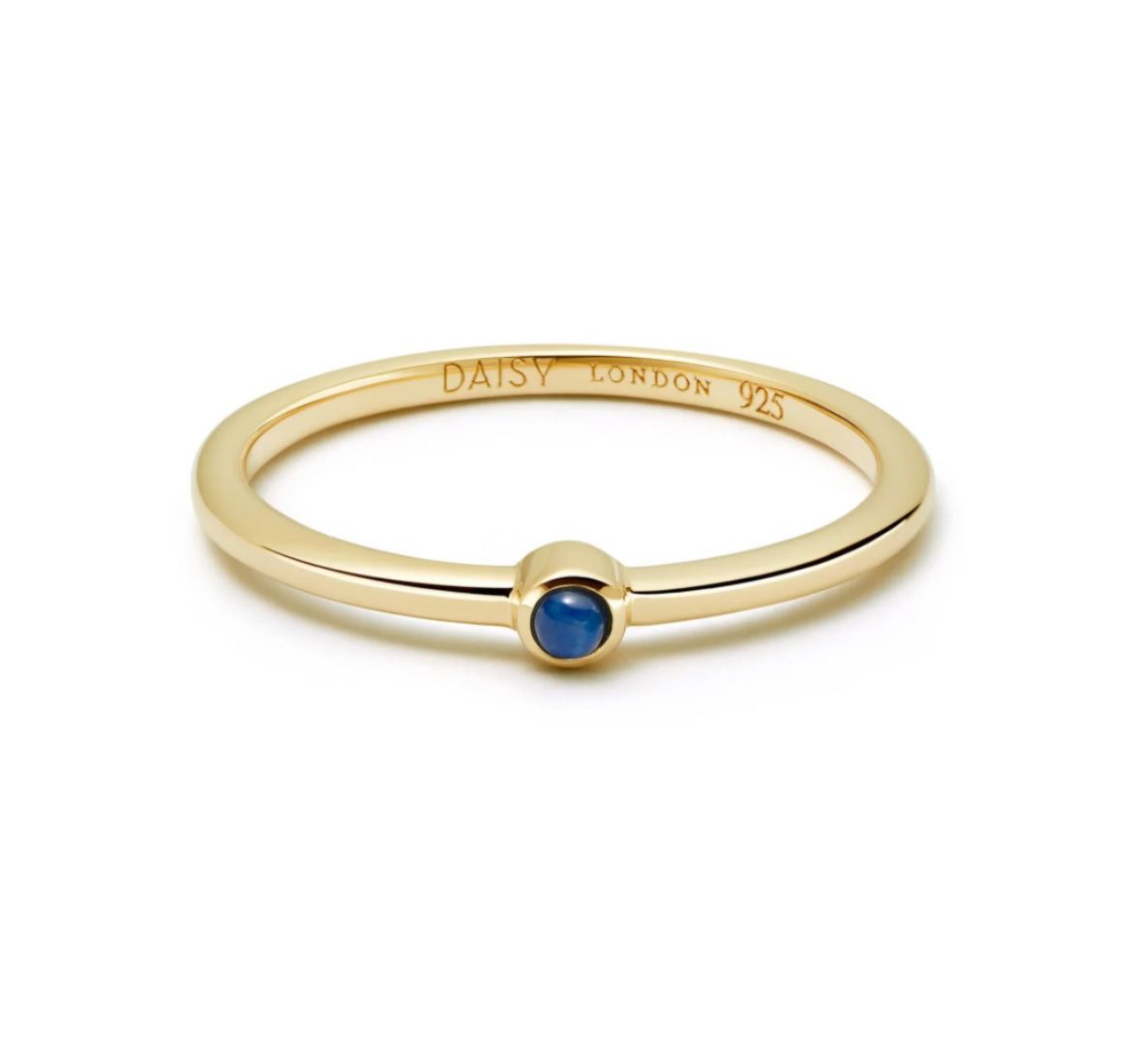 Picture of Healing Stone Ring 18Ct Gold Plate - Lapis
