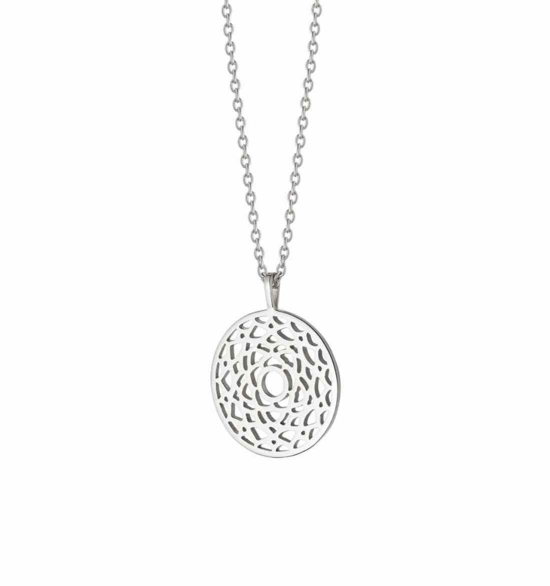 Picture of Chakra Crown Necklace Silver 
