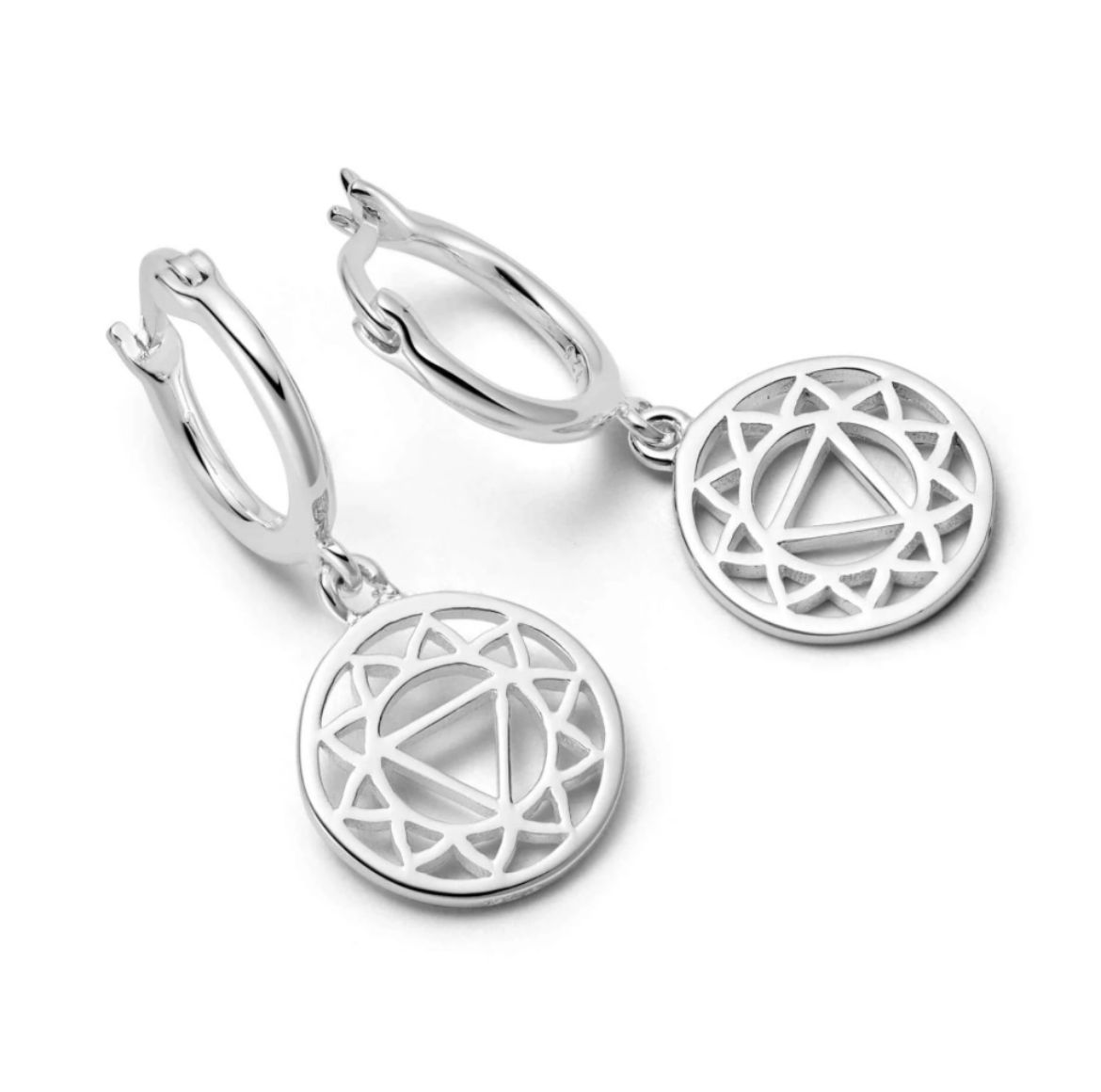 Picture of Chakra Solar Plexus Earrings Silver 