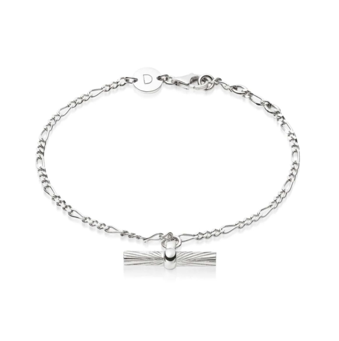 Picture of Estée Lalonde T Bar Drop Silver Bracelet