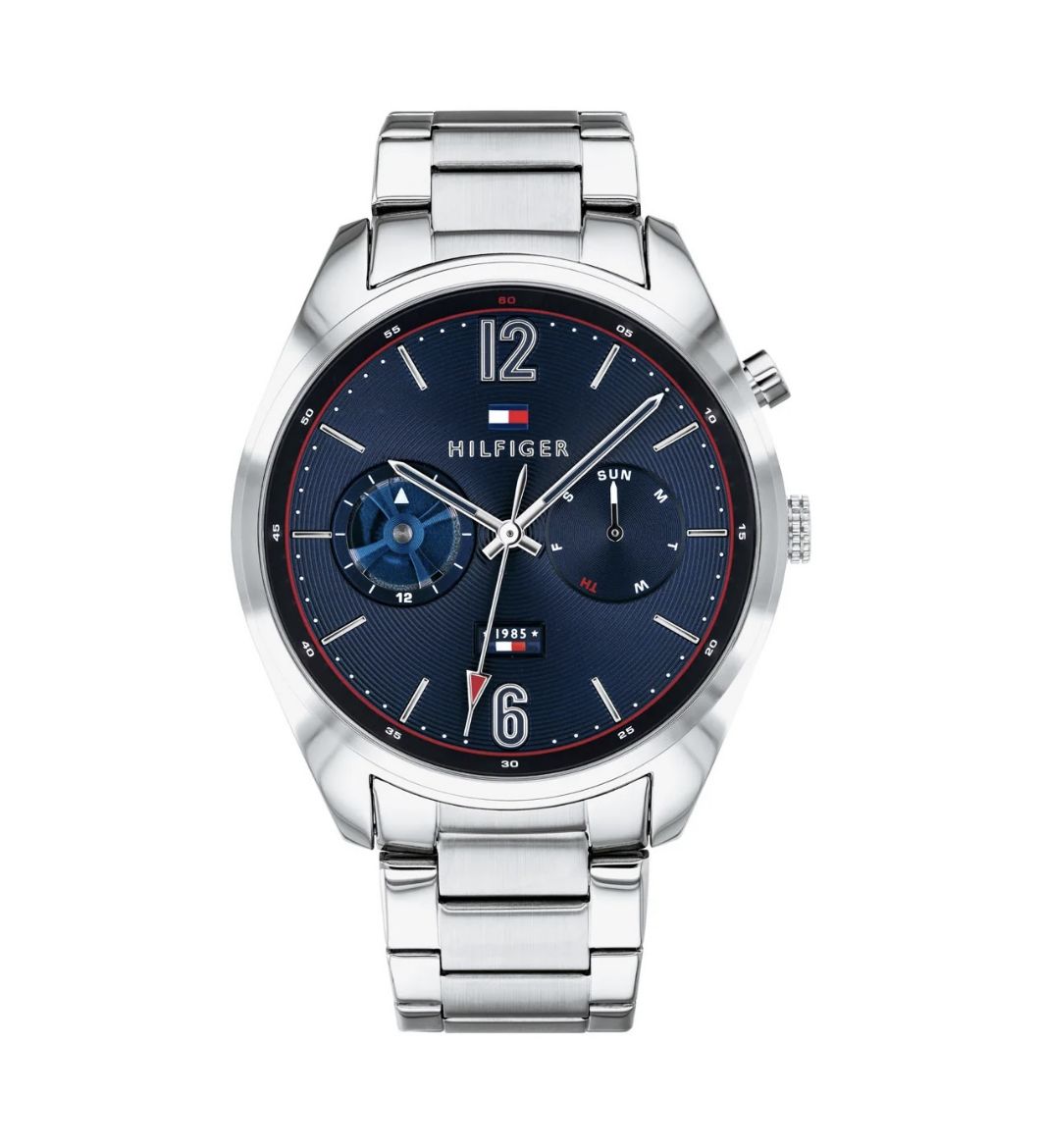 Picture of Deacon Watch with Blue Dial and Stainless Steel Bracelet