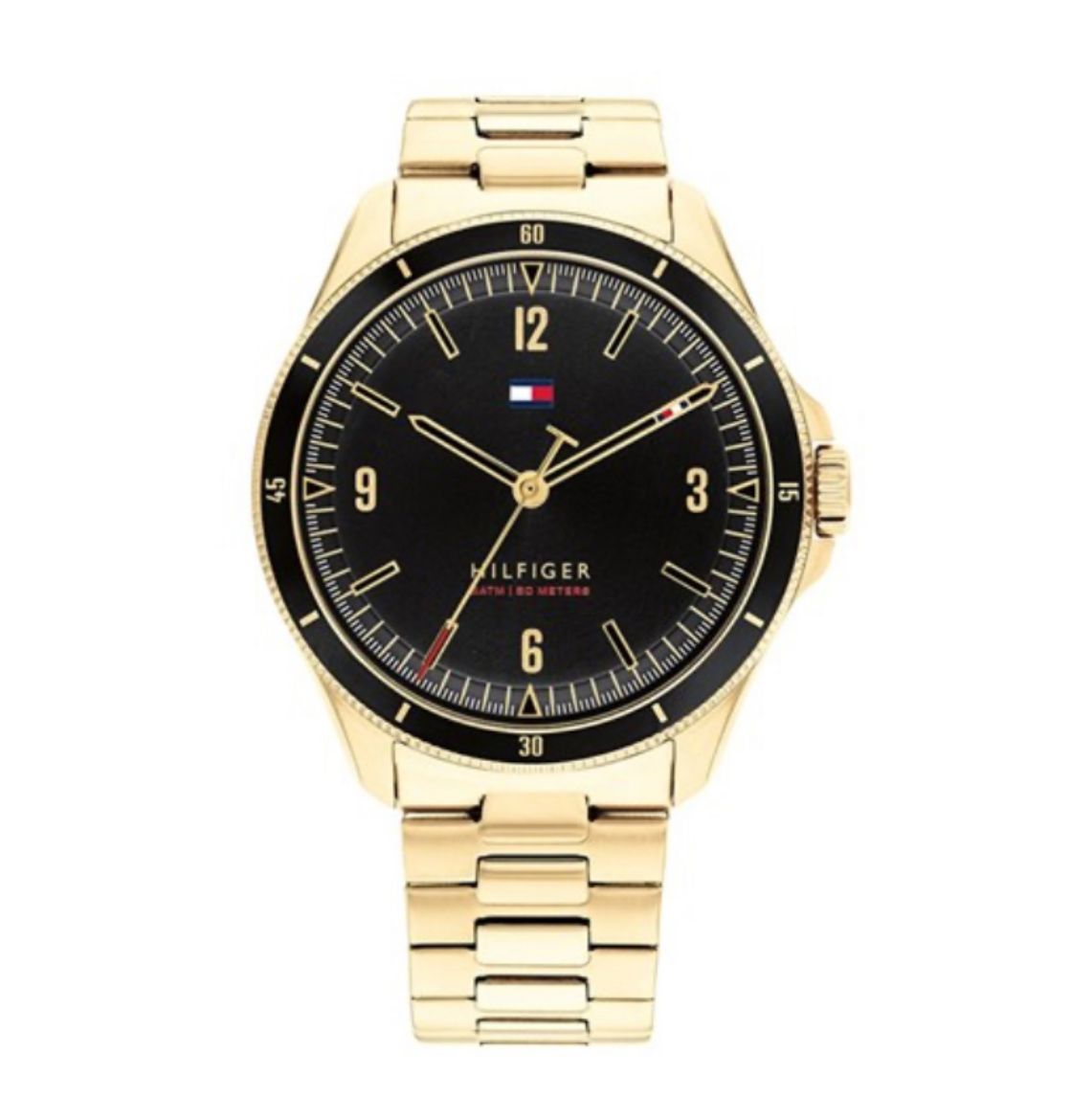 Picture of Maverick Gold Plated Watch with Stainless Steel Bracelet 