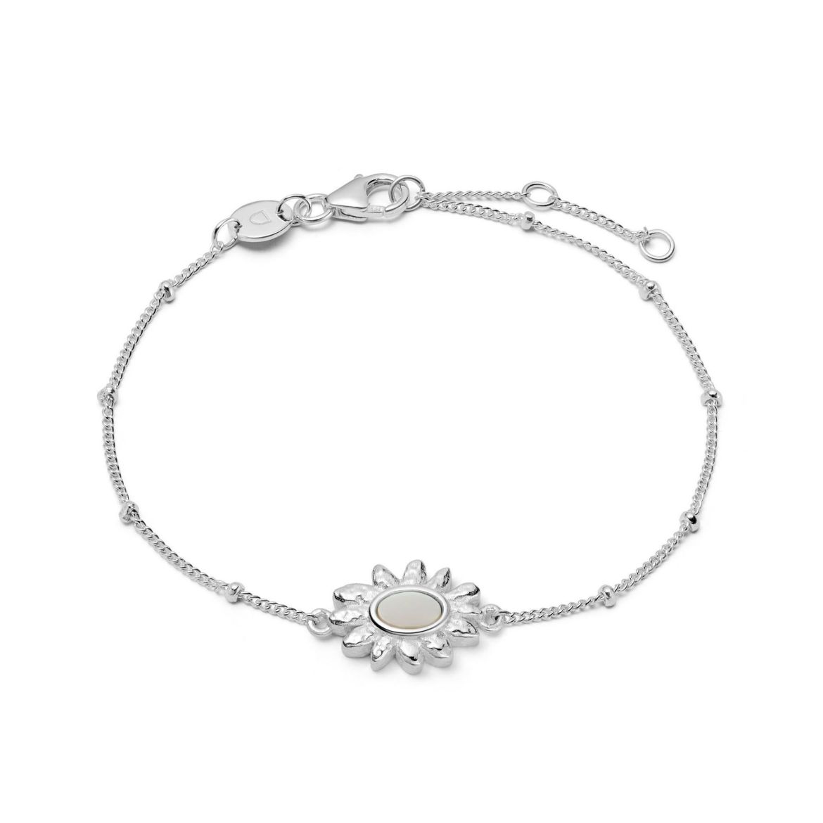 Picture of Daisy Mother of Pearl Bracelet Sterling Silver
