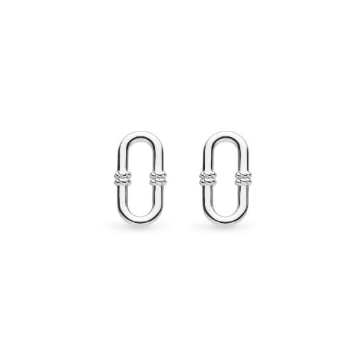 Picture of Marina Rope Bar Link Stud Earrings