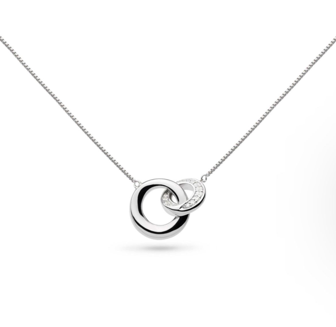 Picture of Bevel Cirque Link Pavé Necklace