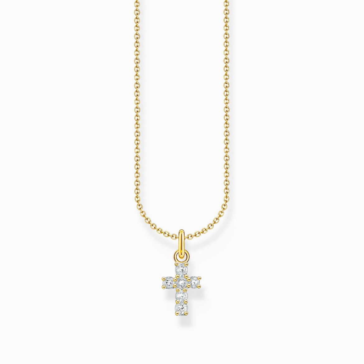 Picture of Gold Cross Necklace 