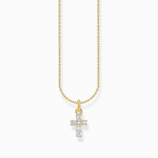 Picture of Gold Cross Necklace 