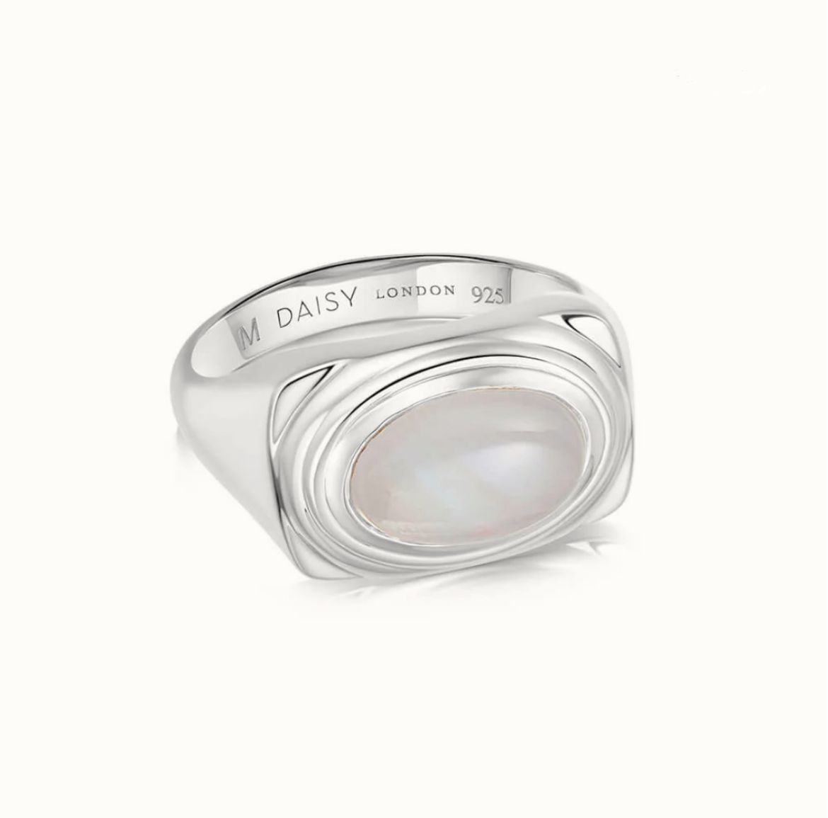 Picture of Bold Moonstone Silver Ring