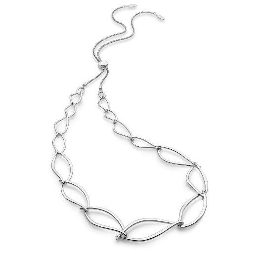 Picture of Entwine Twine Twist Statement Toggle Necklace
