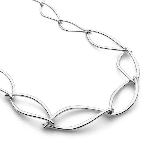 Picture of Entwine Twine Twist Statement Toggle Necklace