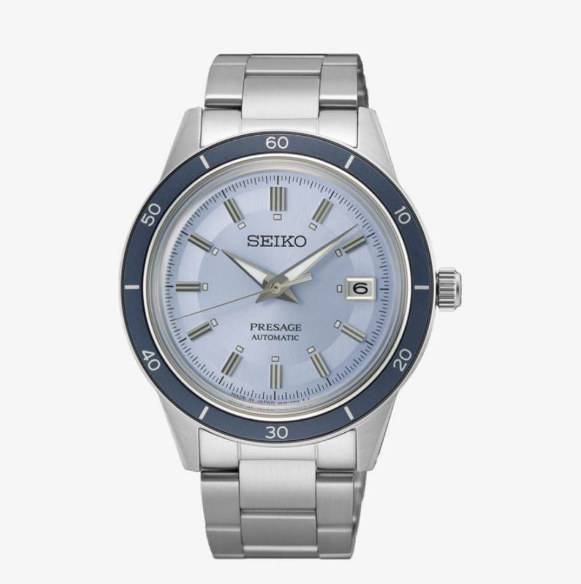 Picture of Seiko Presage Style 60s European Exclusive in ‘retro blue’