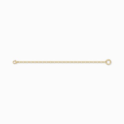 Picture of Charm Bracelet Small Linked Gold Plate 