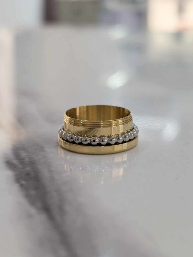 Picture of Two Tone Stackable Rings 