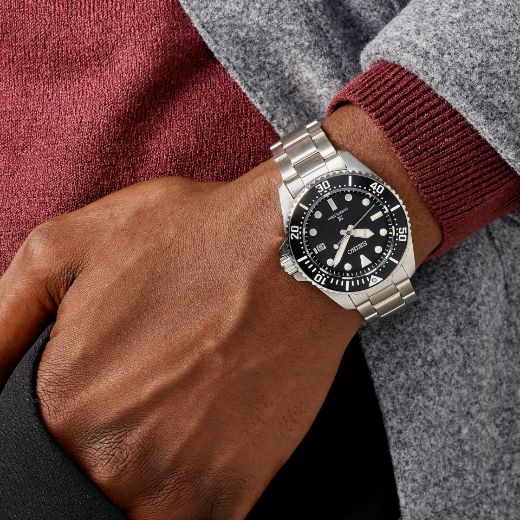 Picture of Seiko Prospex Solar Diver’s in Pure Black
