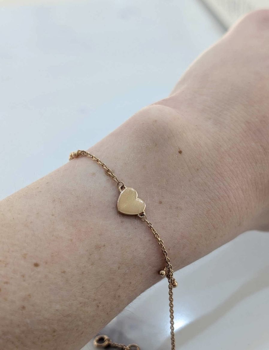 Picture of Little Heart Rose Gold Plated Bracelet