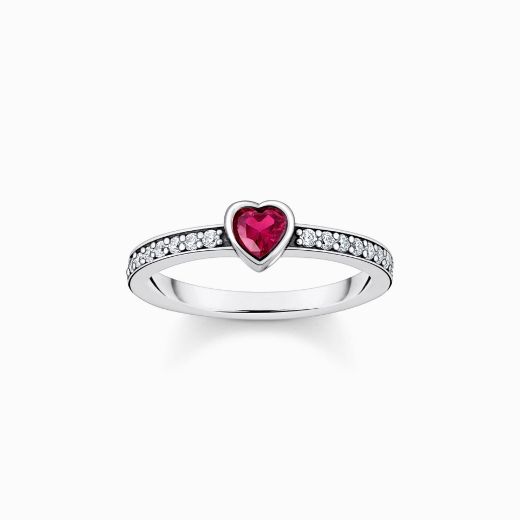 Picture of Follow Your Heart Silver Ring 