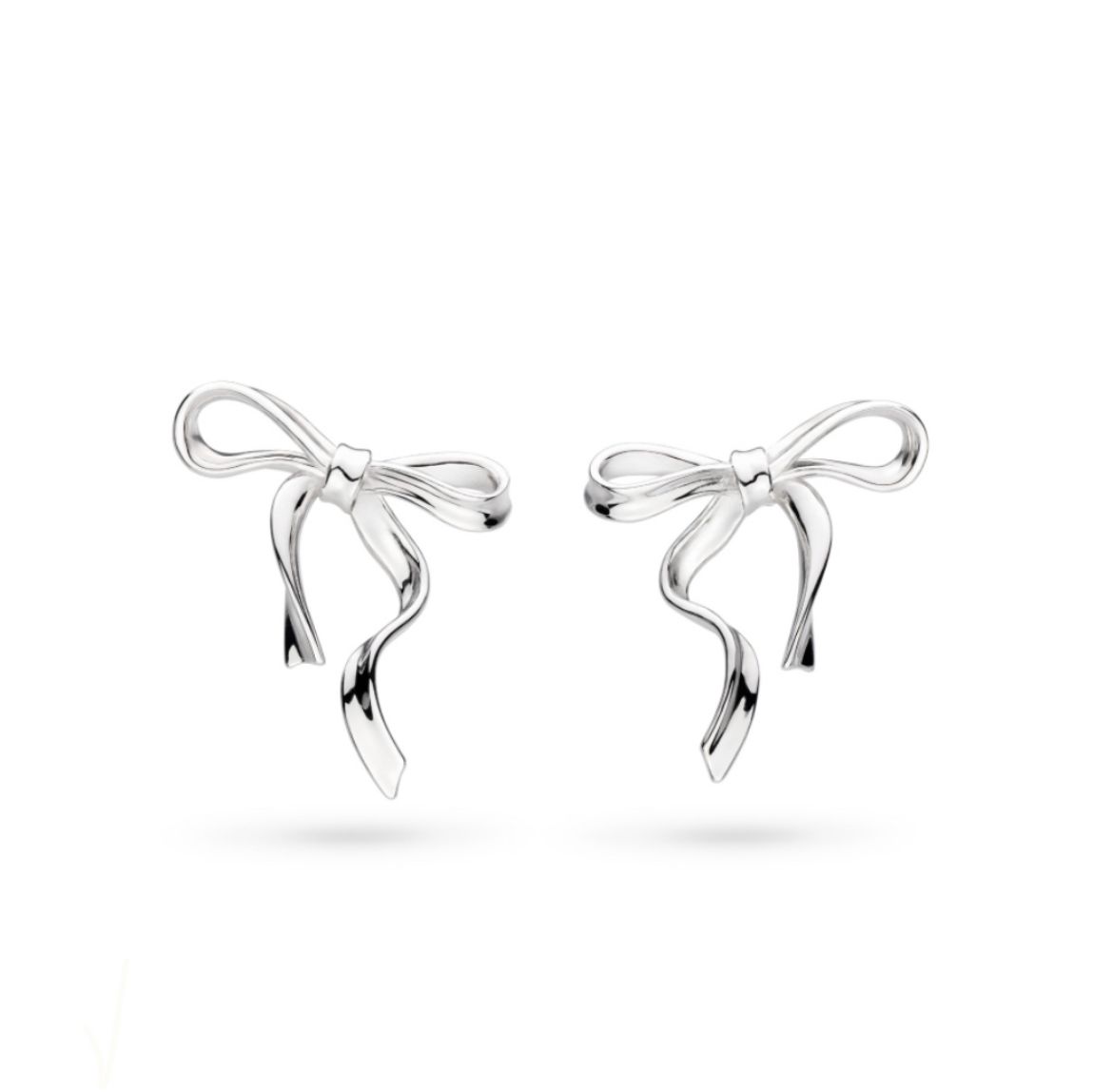 Picture of Serenity Ribbon Bow Stud Earrings