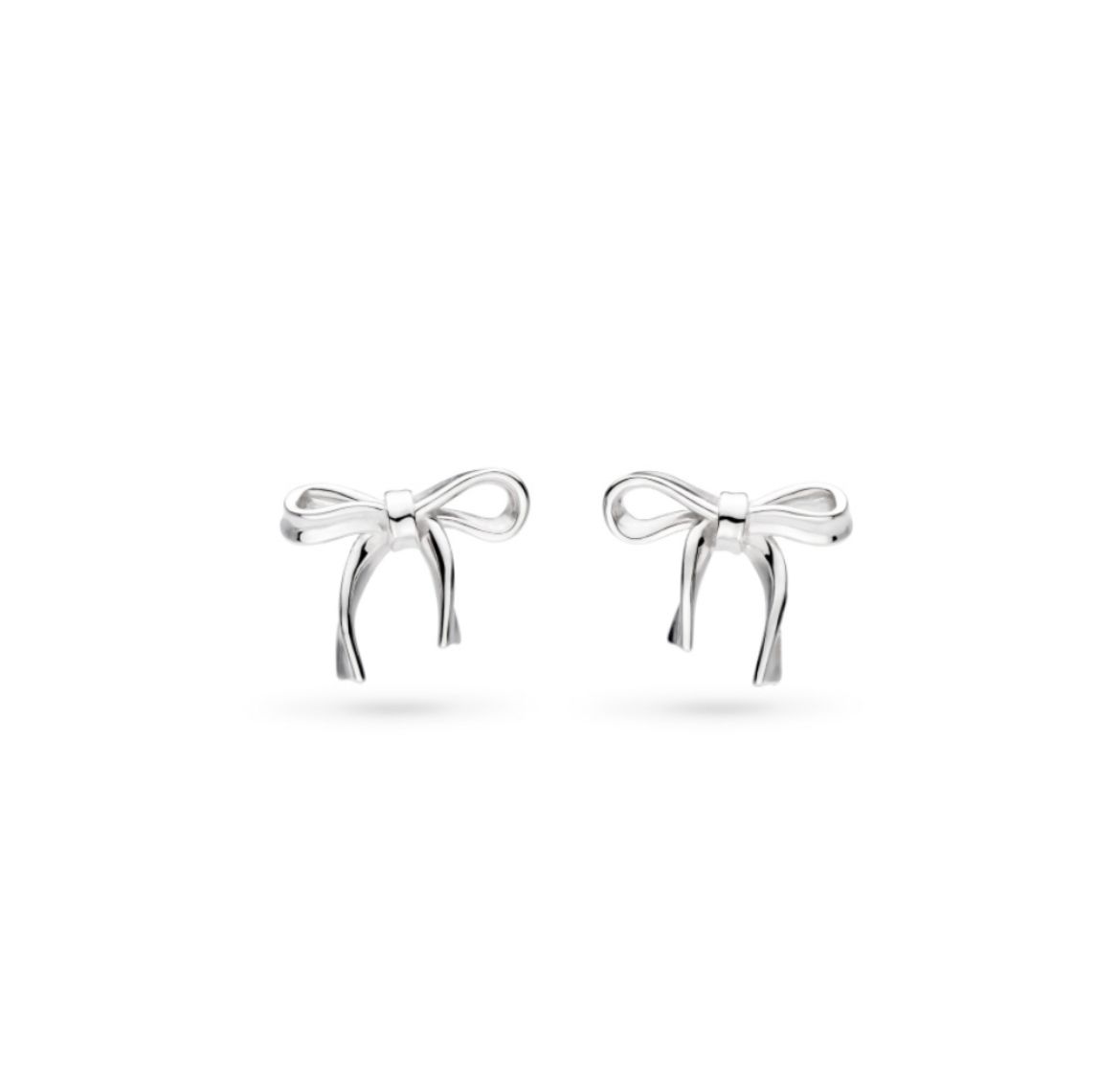 Picture of Serenity Ribbon Bow Dainty Stud Earrings