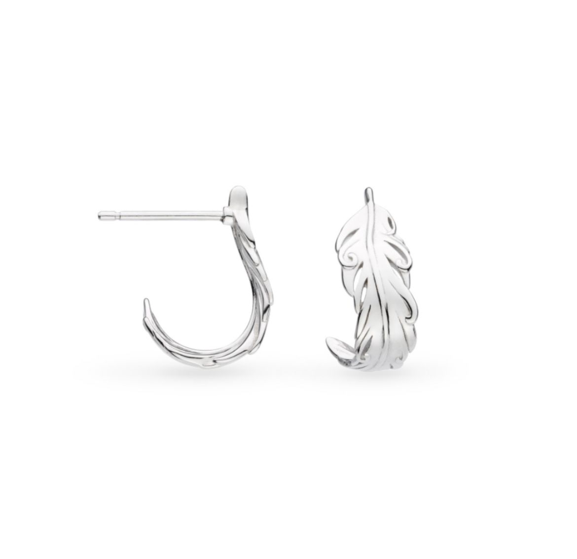 Picture of Feather Wisp Hoop Earrings