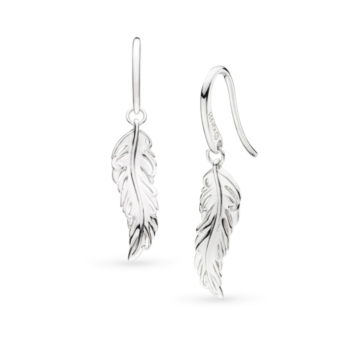 Picture of Feather Wisp Drop Earrings
