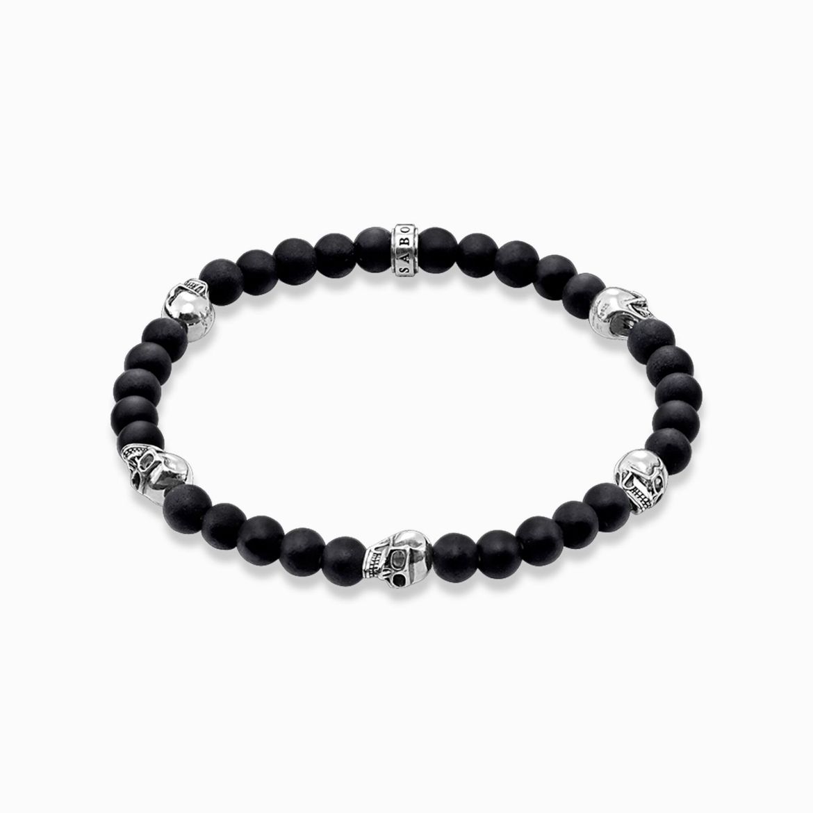 Picture of Skull Black Bracelet 