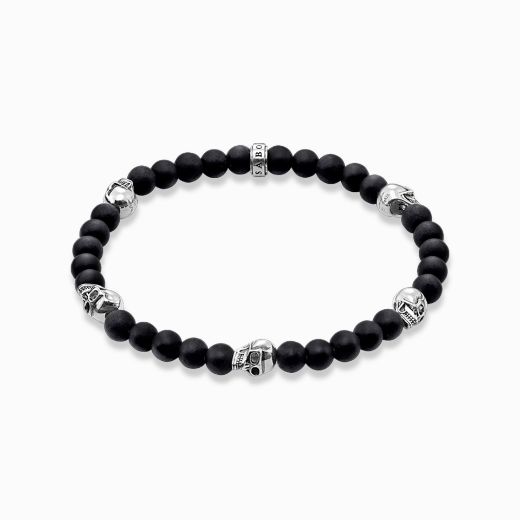 Picture of Skull Black Bracelet 