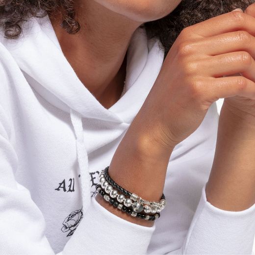 Picture of Lucky Charm Black Bracelet 
