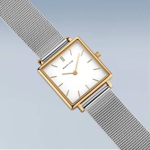 Picture of Sqaure Watch with Mesh Strap 