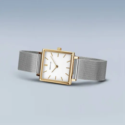 Picture of Sqaure Watch with Mesh Strap 