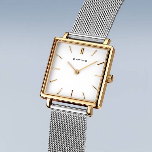 Picture of Sqaure Watch with Mesh Strap 