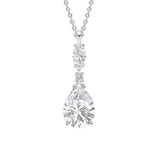 Picture of Teardrop and Marquise Drop Pendant