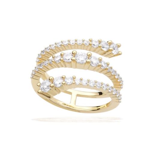 Picture of Wrap Around Ring Gold 