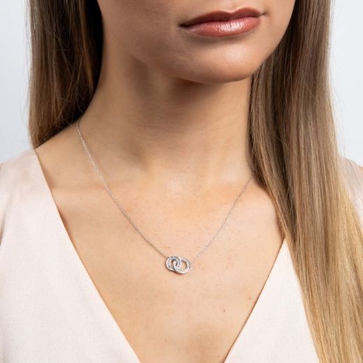 Picture of Linked Circles Necklace
