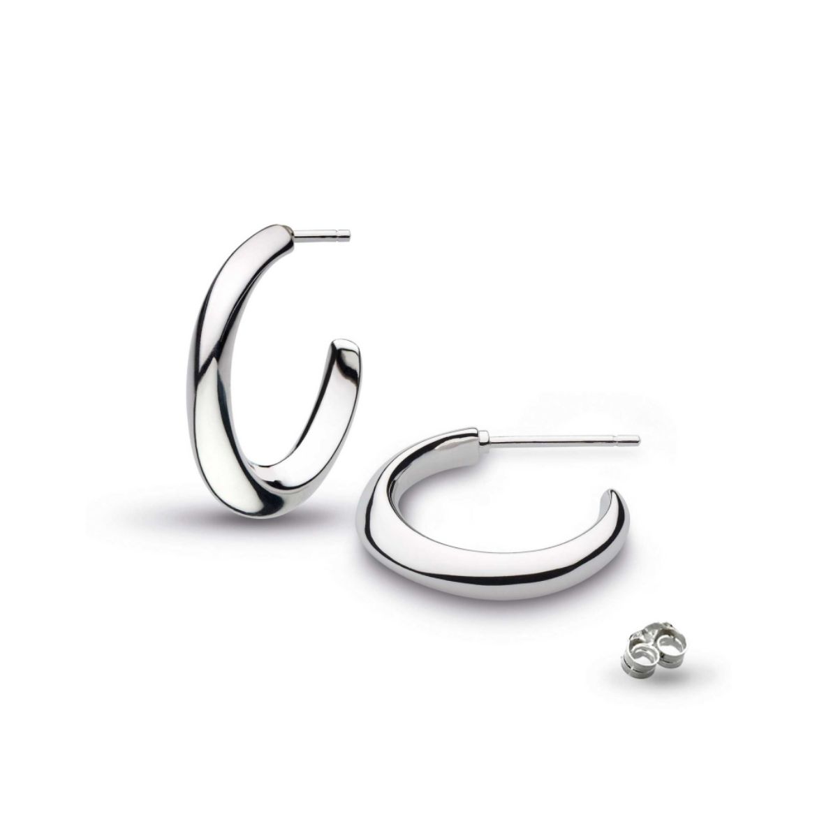 Picture of Bevel Cirque Midi Hoop Earrings