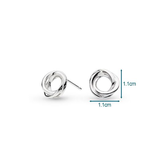 Picture of Bevel Trilogy Stud Earrings