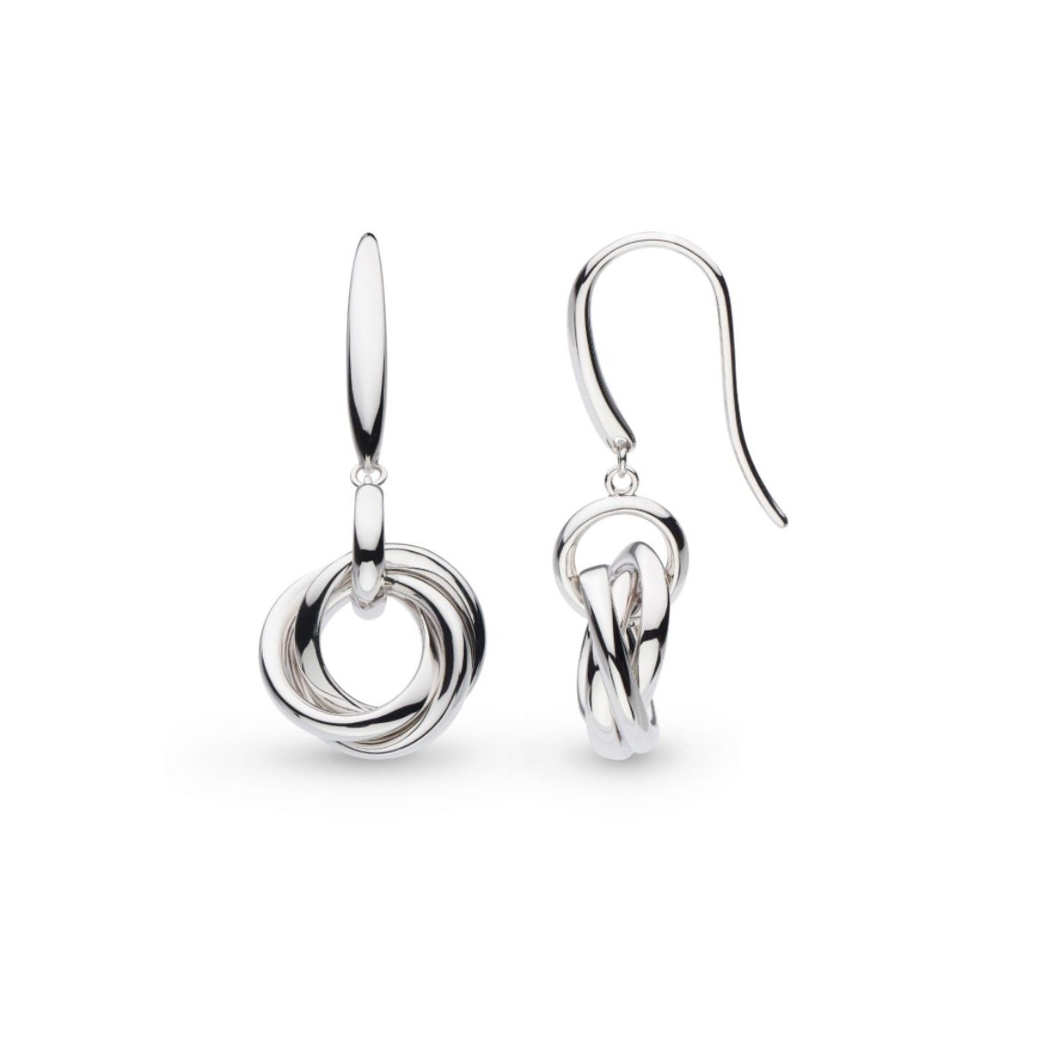 Picture of Bevel Trilogy Link Drop Earrings