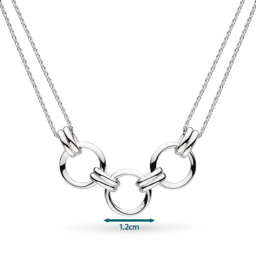 Picture of Bevel Unity Twin Chain Necklace
