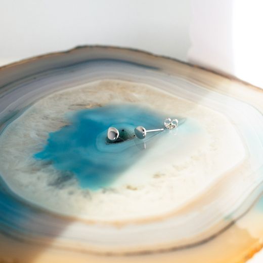 Picture of Coast Pebble Mini Stud Earrings