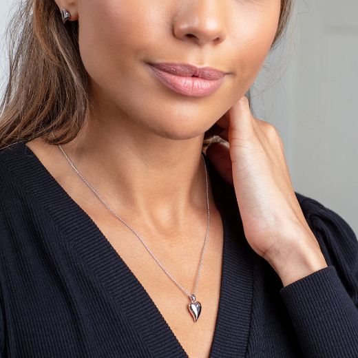 Picture of Desire Cherish Midi Heart Necklace