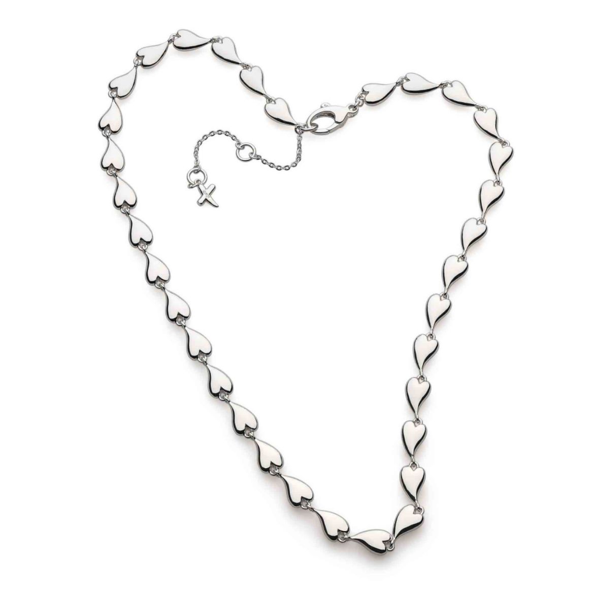 Picture of Desire Kiss Linking Hearts Collar Necklace