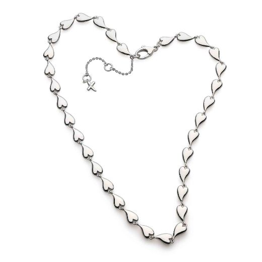 Picture of Desire Kiss Linking Hearts Collar Necklace